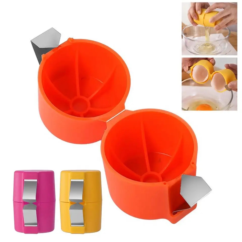 Egg Separator Tool - فتاحة قشرة البيض خافق البيض قشرة
