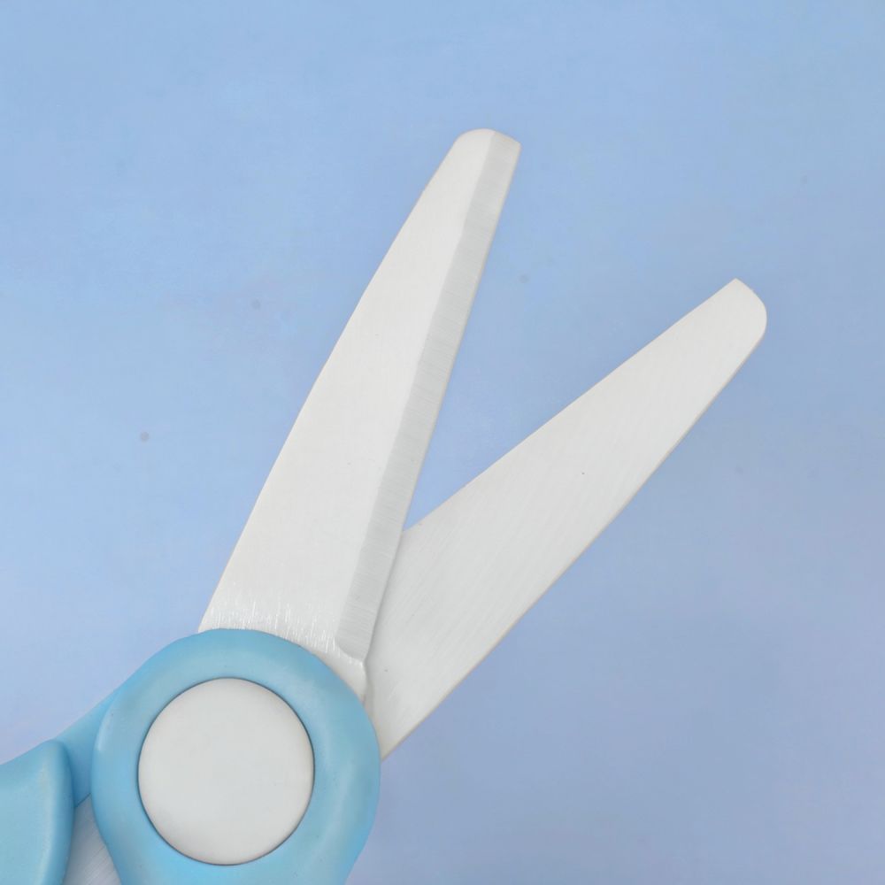 Kitchen Helper Gadgets - مقص طعام للأطفال مصنوع من السيراميك،
