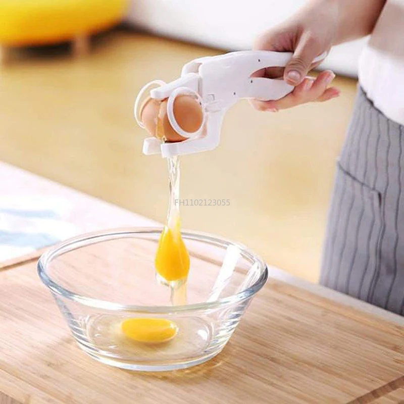Egg Separator Tool - أداة مبتكرة لفتح البيض باليد، جهاز