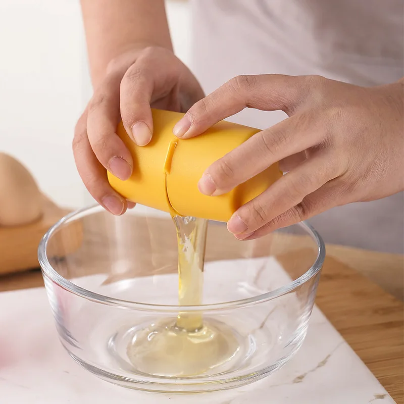 فتاحة قشرة البيض خافق البيض قش - مراجعة Egg Separator Tool وسعره