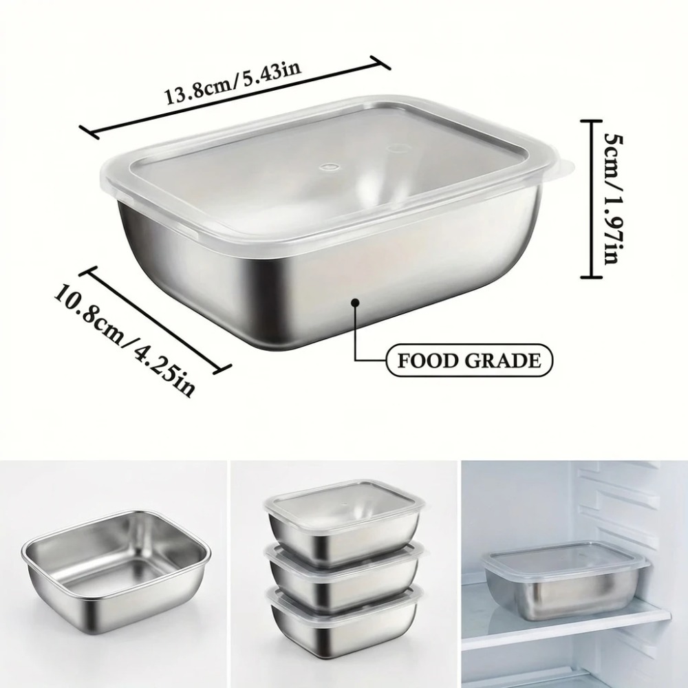 6 قطع من حاويات تخزين الطعام ا - مراجعة Kitchen Gadgets Organizer وسعره