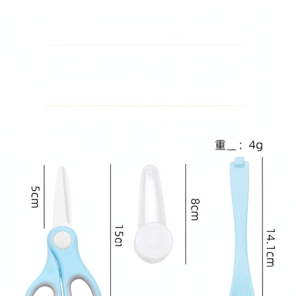 مقص طعام للأطفال مصنوع من السي - مراجعة Kitchen Helper Gadgets وسعره