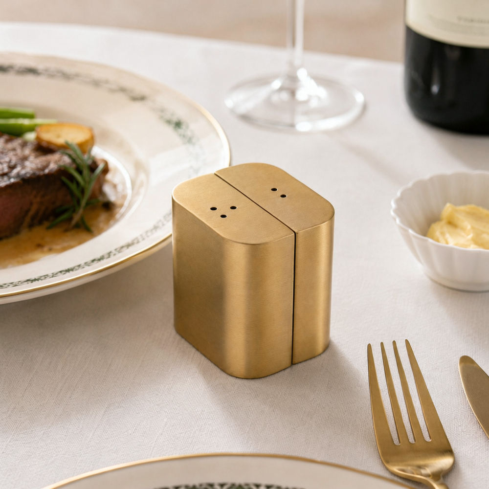 وعاء توابل من الفولاذ المقاوم  - مراجعة Kitchen Gadgets Gold وسعره