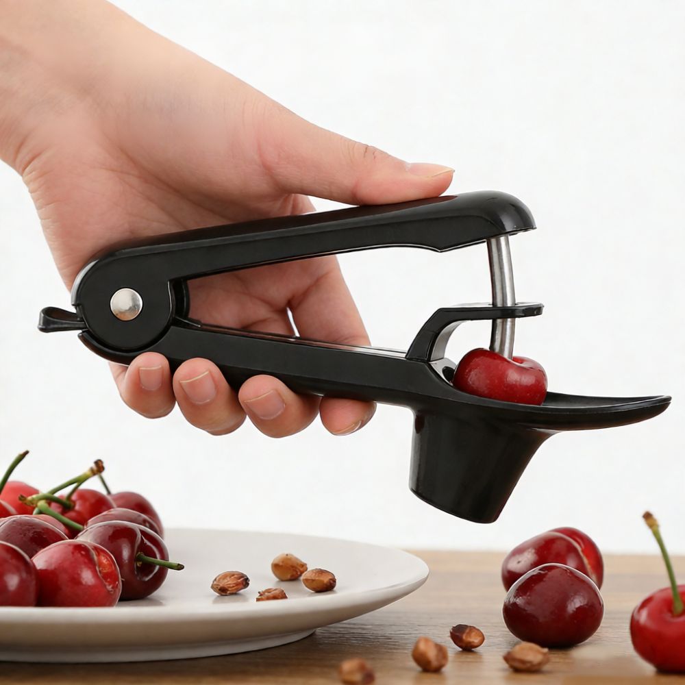أداة احترافية لإزالة نوى الكرز - مراجعة Kitchen Helper Gadgets وسعره