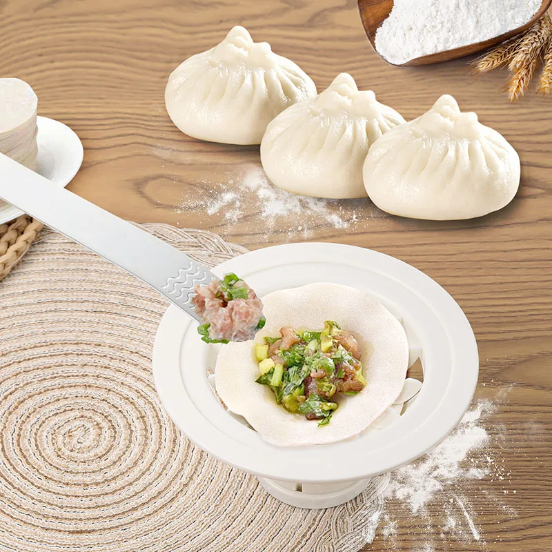 قالب صيني رائج لصنع الباوزي، ق - مراجعة Kitchen Gadgets Dumpling Maker وسعره